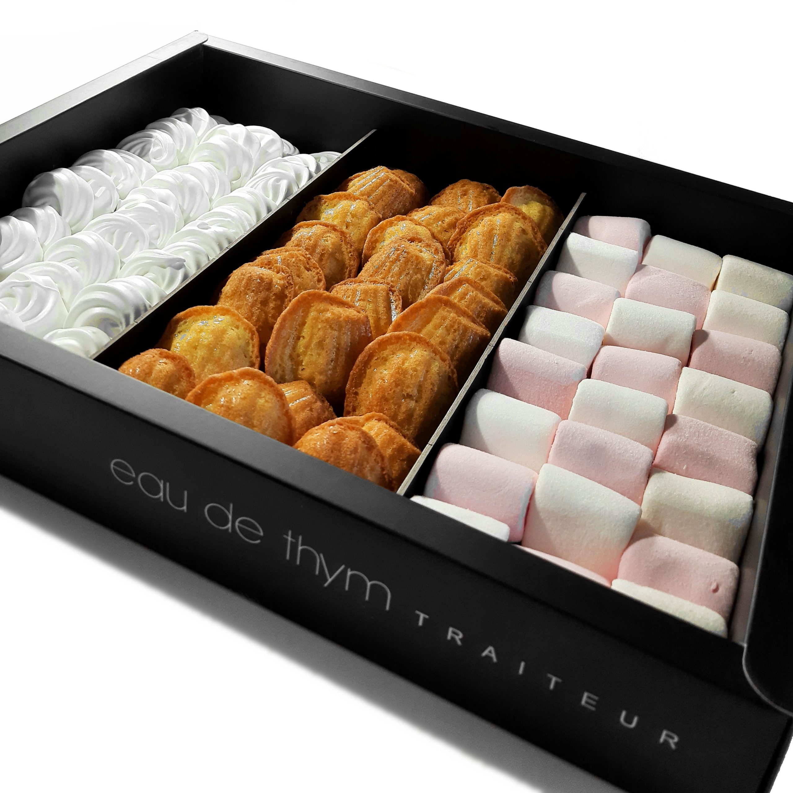 Coffret de douceurs sucrées Eau de thym, traiteur